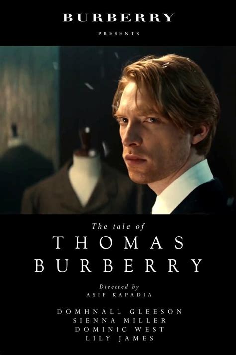 burberry cinema|the tale of thomas burberry cast.